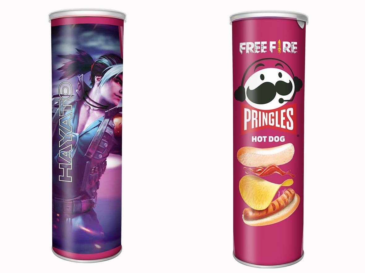 Em parceria com Free Fire®, Pringles® e Cheez-It® lançam sabores