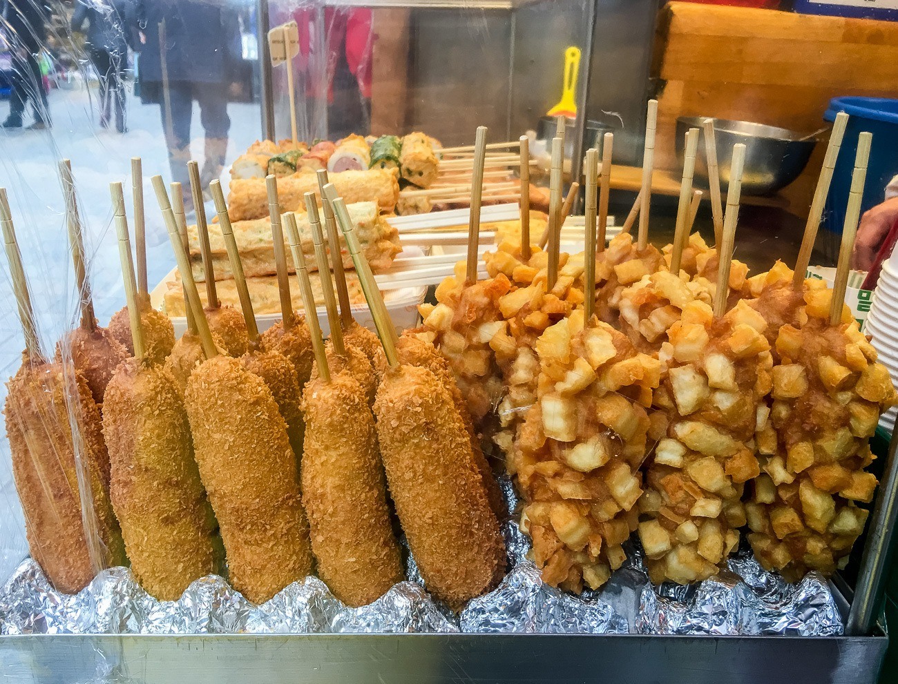 Você já comeu? Hot Dog Coreano - Comida de Rua Coreana, Fácil e Delicioso.  