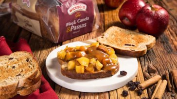 Receita: Maçã grelhada com caramelo