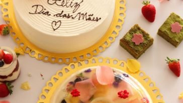 Cardápio de Dia das Mães no Hanami Confeitaria