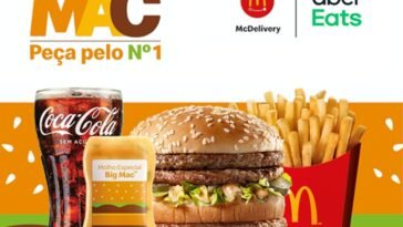 McDonald's leva Duplo Big Mac e molho especial para o Uber Eats