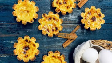 Receita: Pastel de Belém Sablée