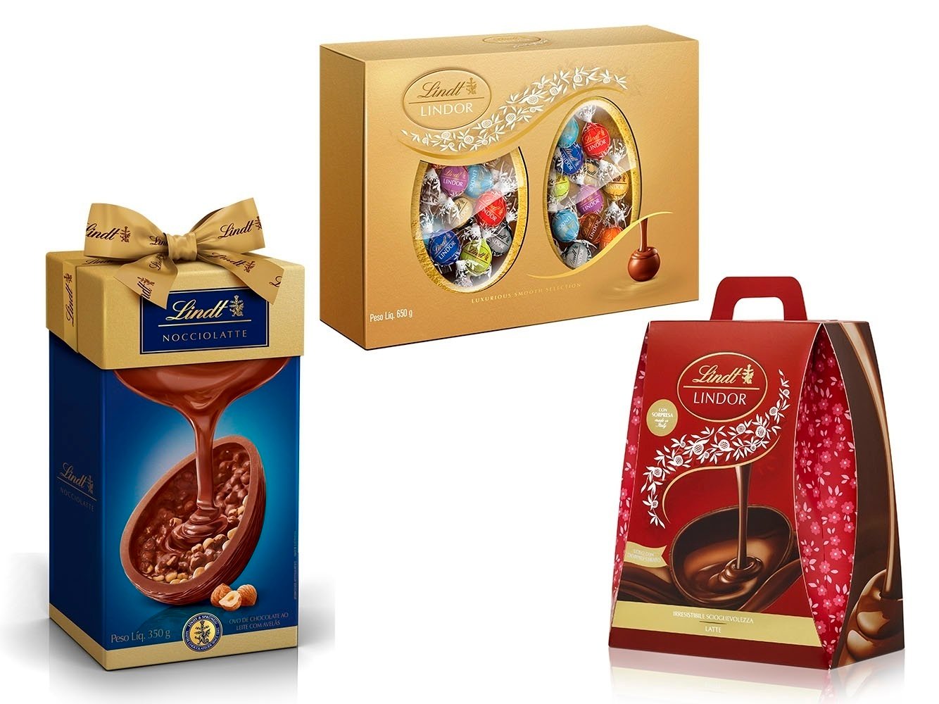 Ovos Lindt. Crédito: divulgação