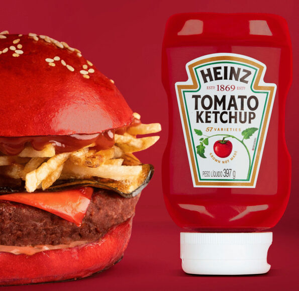 Novidade Tomato Ketchup Burger Heinz Gastronominho