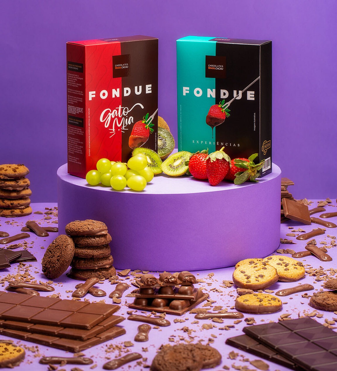 Brasil Cacau lança fondues para preparo em casa