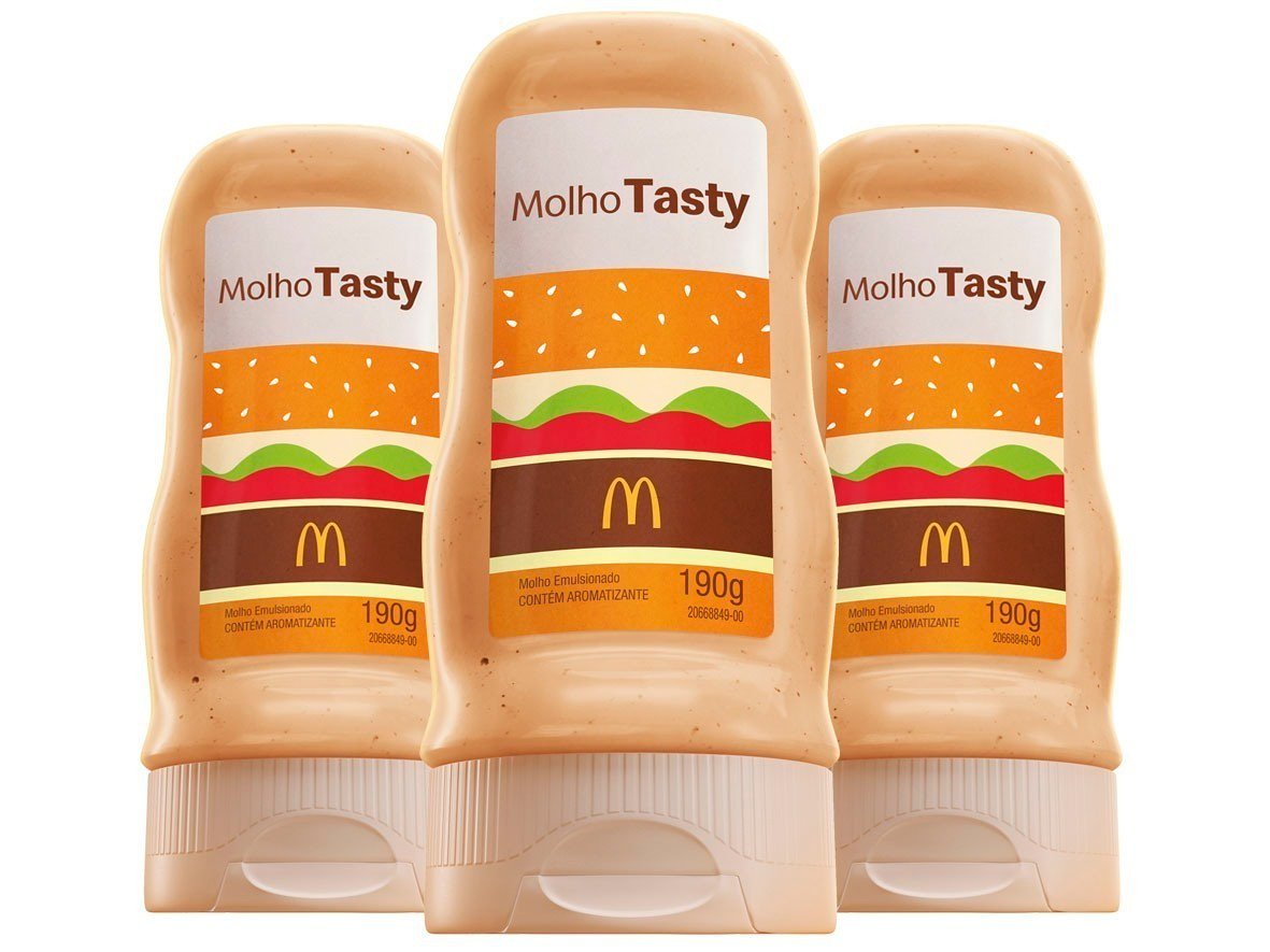 Méqui lança molho Tasty em frascos