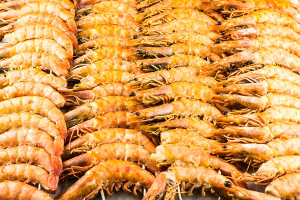 Camarão no Espeto. Crédito: divulgação