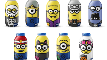 Produtos Vigor com embalagens dos Minions
