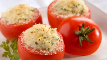 tomate aos dois queijos, por Mimoo Alimentos