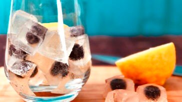 gelo de Gin Tônica