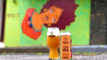 Relançamento Tarantino: a potência da manga na cerveja mais fresca de SP