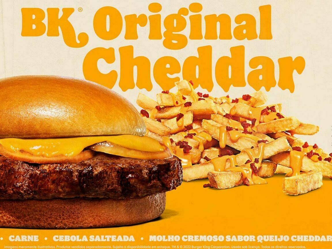 BK Original Cheddar, O Novo Lanche Do Burger King®