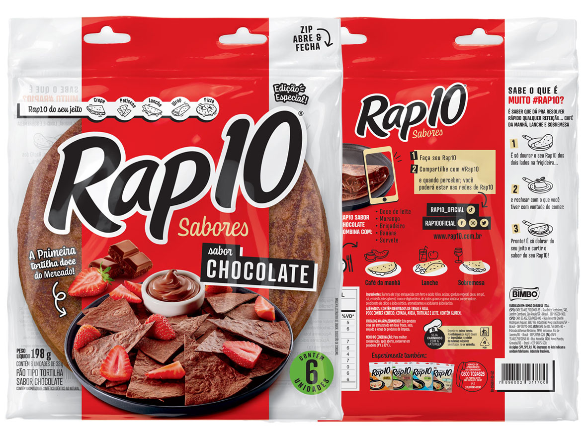 Rap10 agora também tem versão doce