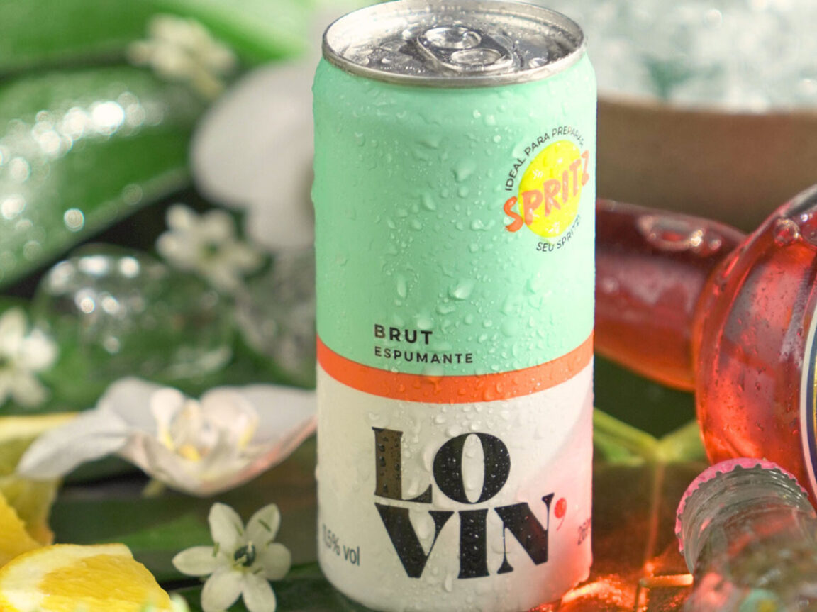 Conheça o Brut White com selo Aperol da Lovin' Wine