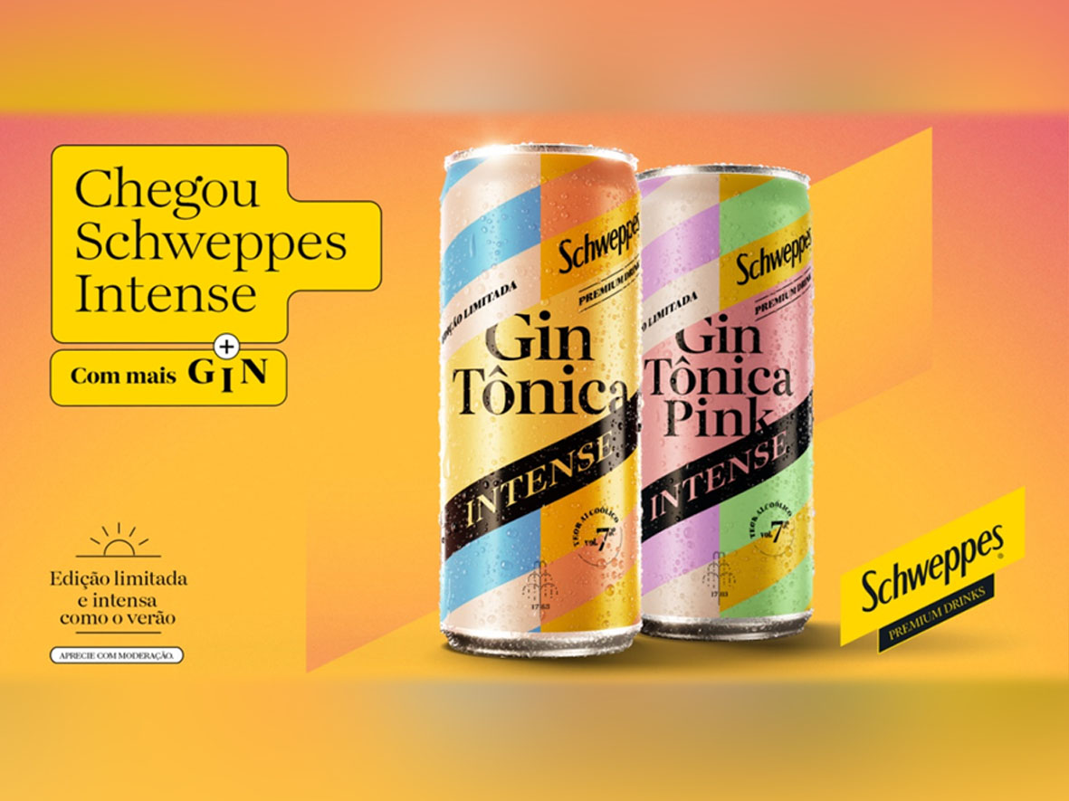 Schweppes Intense O novo drink para o Verão e Carnaval