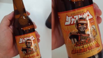 Jaspion vira cerveja para restaurantes asiáticos e izakayas