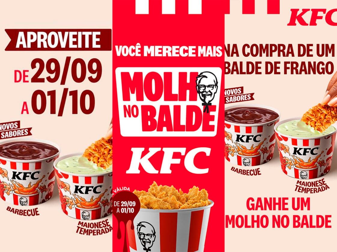 Kfc Clientes Clientes KFC ganham molho à escolha