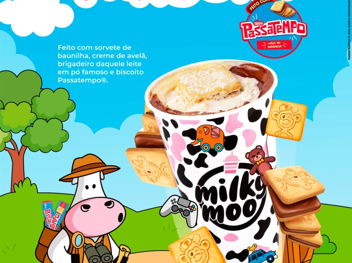 Milky Moo apresenta o Pandora Passatempo