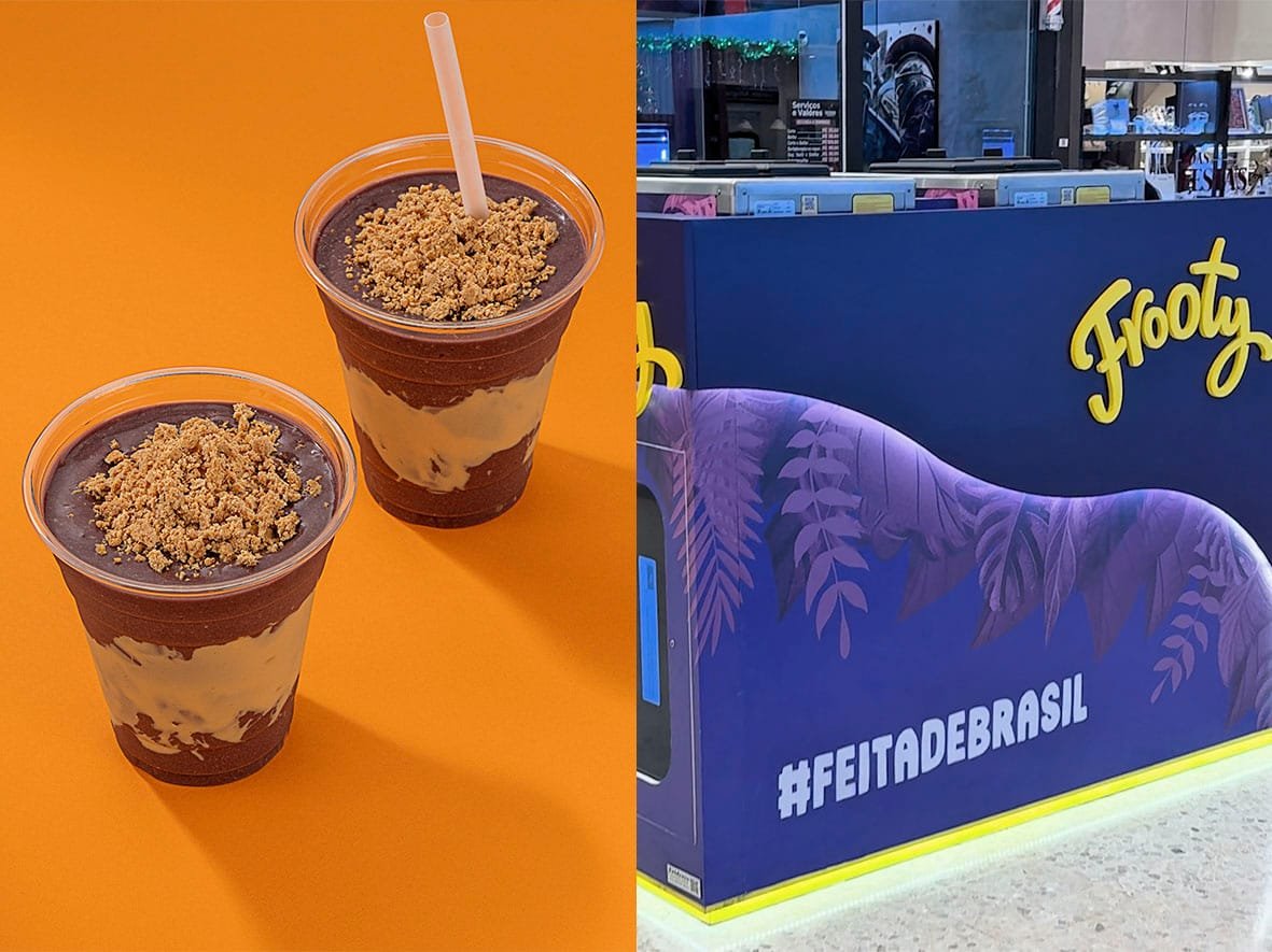 Frooty Raj Frooty leva açaí com banoffee e pistache aos shoppings de São Paulo