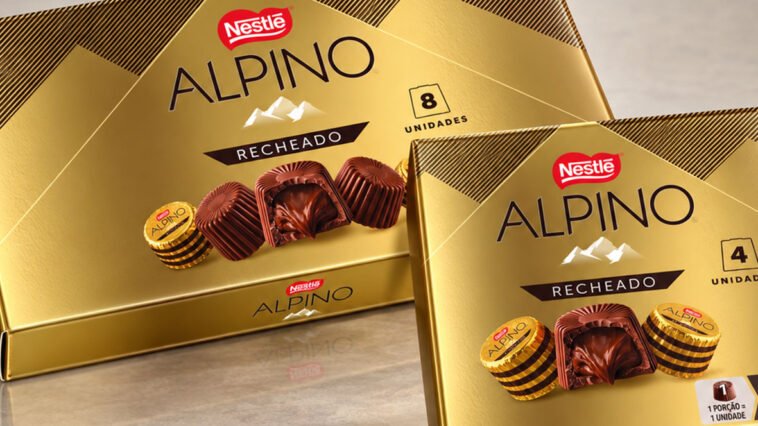 Alpino apresenta novidade Recheado em 2026