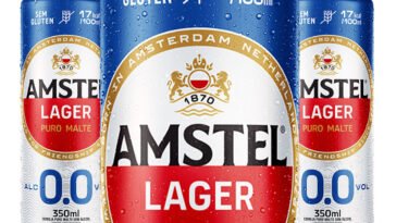 Amstel apresenta vers&atilde;o zero &aacute;lcool em 2026
