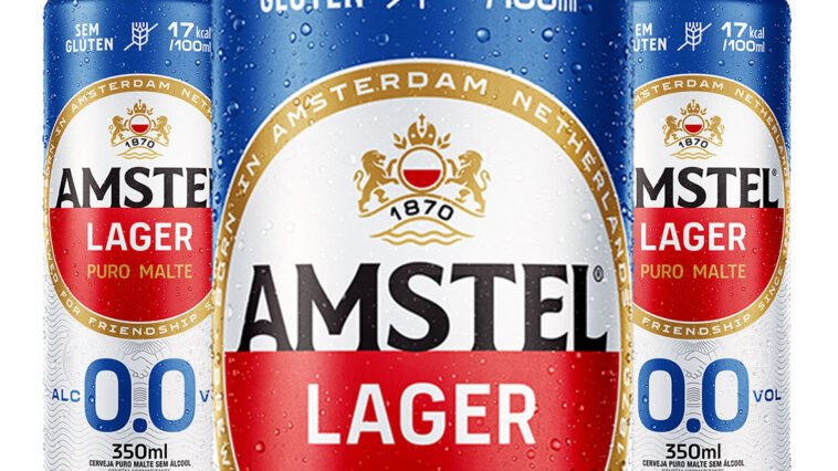 Amstel apresenta versão zero álcool em 2026