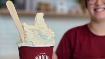 Gelateria São Paulo apresenta sabor de gorgonzola piccante DOP e pera