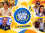 Arte do Bahia Beer Festival com fotos de participantes e logotipo central, anunciando 1 a 8 de novembro em Alagoinhas.