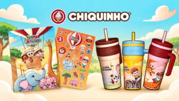 Campanha de Dia das Crian&ccedil;as da Chiquinho com copos colecion&aacute;veis