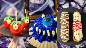 Doces e bolos de Halloween da Com Carinho