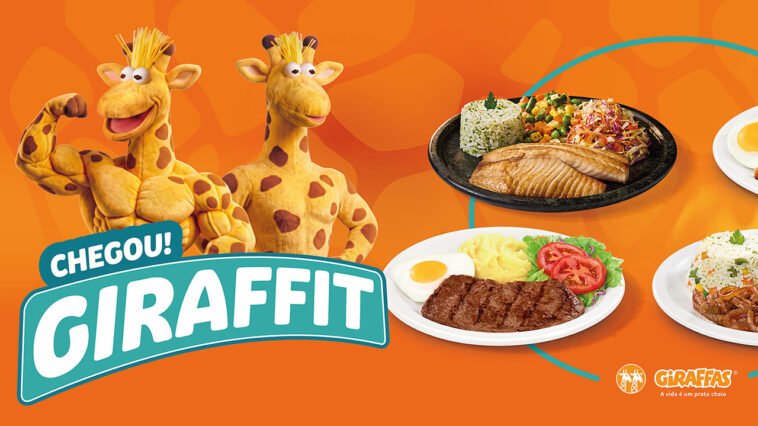Giraffit, nova linha proteica do Giraffas