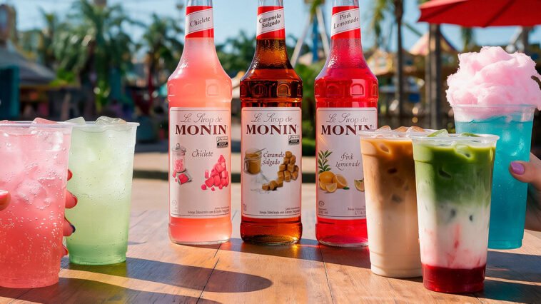Hopi Hari e MONIN apresentam cardápio de bebidas em 2026
