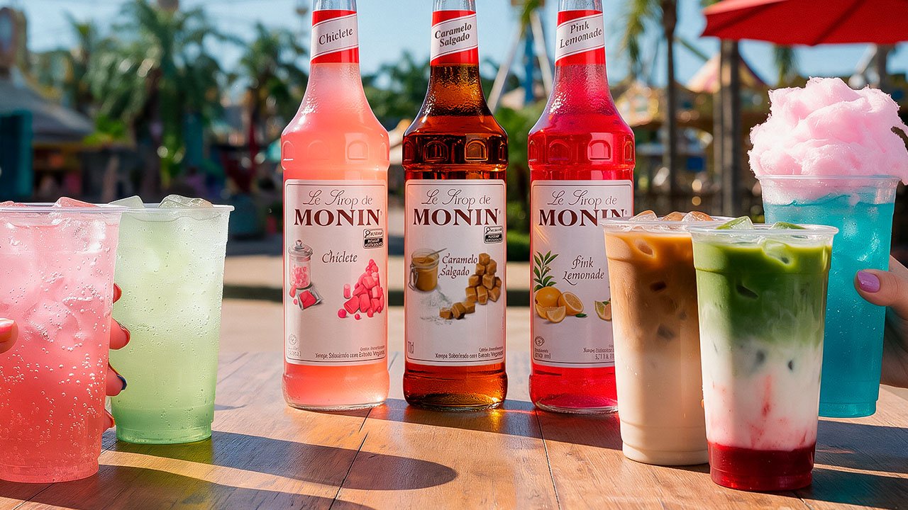 Hopi Hari e MONIN apresentam card&aacute;pio de bebidas em 2026