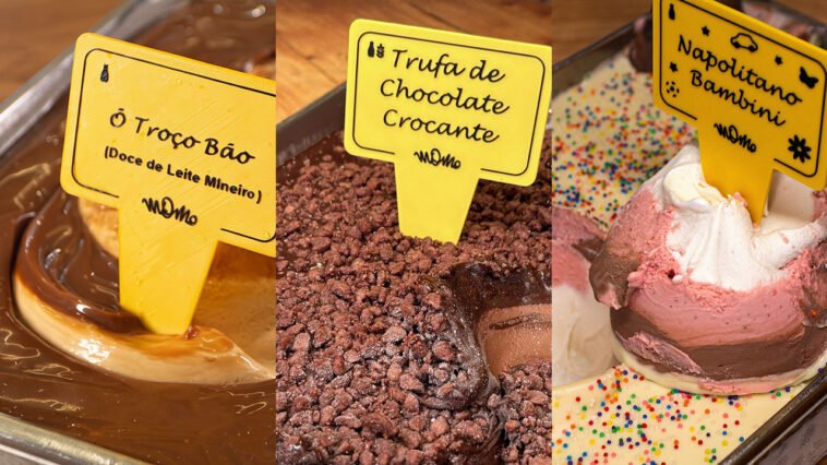Sabores de outubro da Momo Gelato