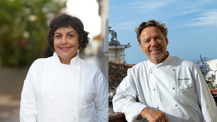 Jantar de aniversário do Palacete Tirachapéu com Claude Troisgros e chefs baianos