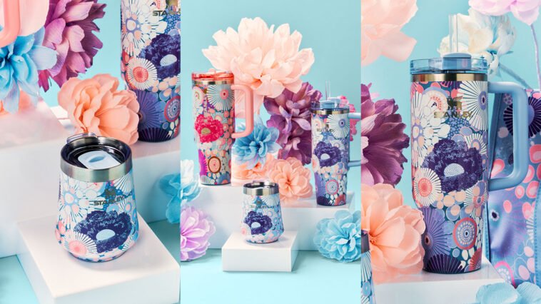 Spring Collection da Stanley 1913 com estampas de primavera