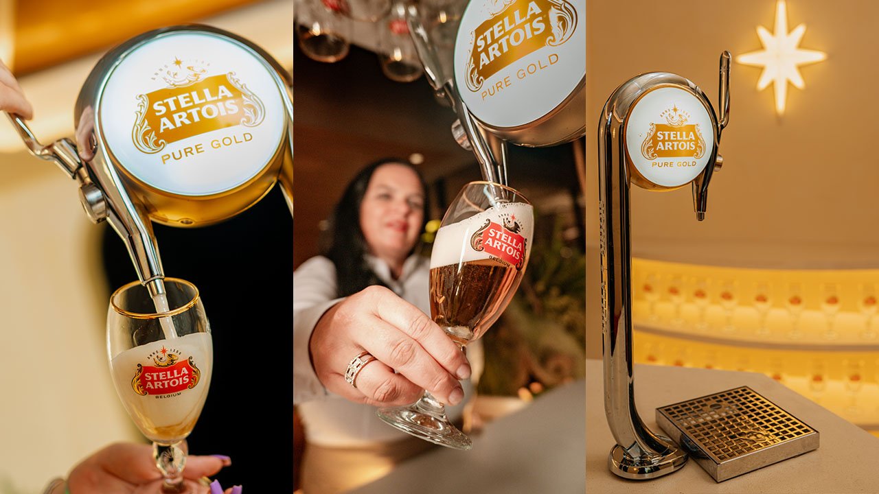 Stella Pure Gold Draft amplia presença em restaurantes de São Paulo e Rio