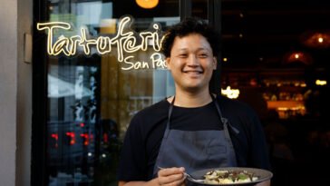 Joey Lim em jantar na Tartuferia San Paolo em 2026